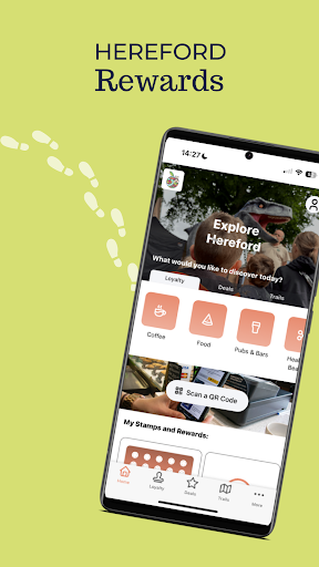 Android application Hereford Rewards screenshort