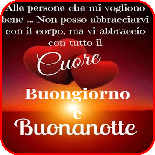 buongiorno e notte stickers logo