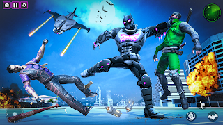 Bat Hero Man Game : Robot Game - Screenshot 2
