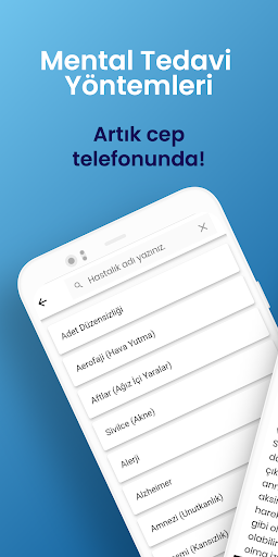 Android application Mental Tedavi Yöntemleri screenshort