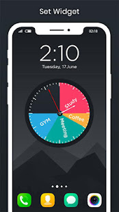 Daily Time Planner With Clock Widget banner
