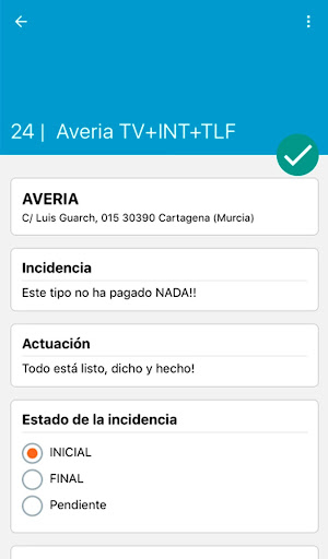 Técnicos Gossan Screen 2