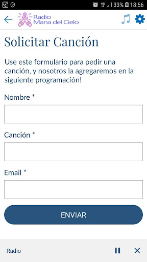 RADIO MANA DEL CIELO Screen 3