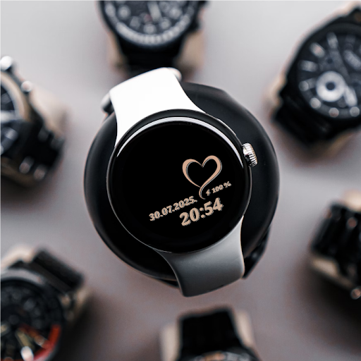 Rose gold heart screenshot 0