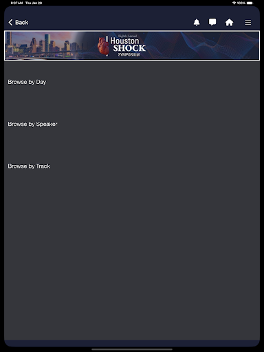 Houston Shock Symposium screenshot 9