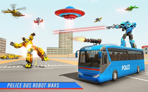 Bus Robot Car Transform War– Spaceship Robot game 2