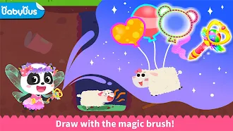 Game screenshot Baby Panda's Magic Paints mod apk