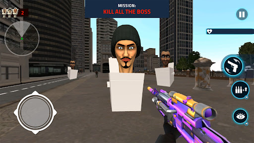 Toilet Shooter FPS: Mafia City screenshot