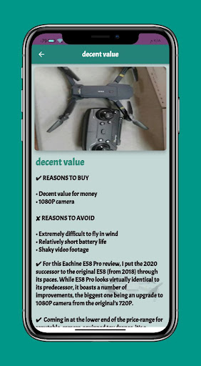 Drone Eachine E58 Guide Screen 3