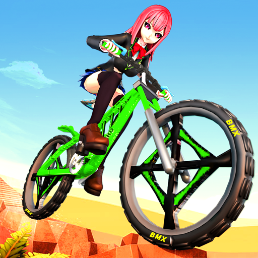 Tricky BMX Track Stunts Racing logo