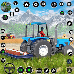 Farmer Tractor Driving Games Mod apk versão mais recente download gratuito