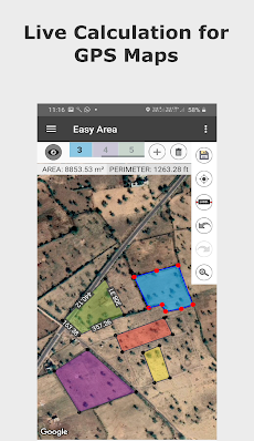 Easy Area : Land Area Measureのおすすめ画像4