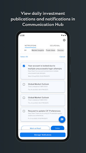 Screenshot of SC Private Bank