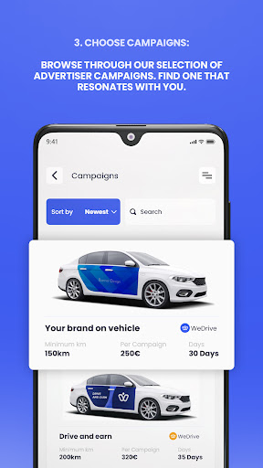 WeDrive Screen 2