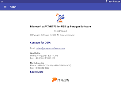 Captura de Pantalla 10 exFAT/NTFS for USB by Paragon  android