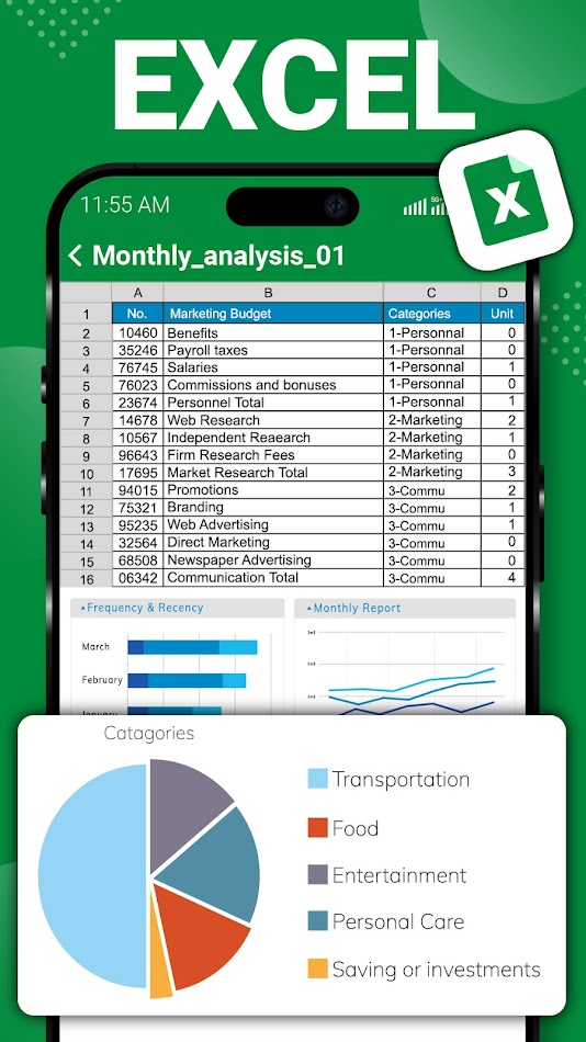 #6. All Document Reader: PDF & DOC (Android) Podle: The Mining App Studio