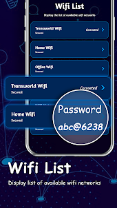 WIFI password show – WIFI key