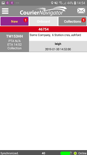 Navigator (CN Mobile) Screen 2