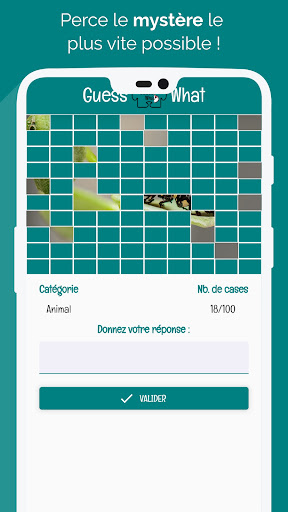 Android application GuessWhat screenshort