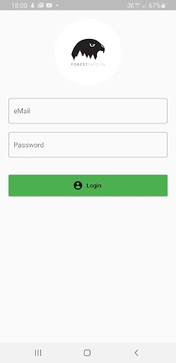 Android application ForestFalcon screenshort