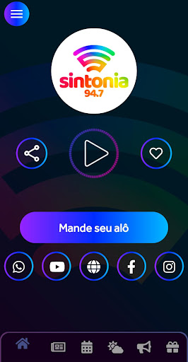Android application Rádio Sintonia Ituporanga screenshort