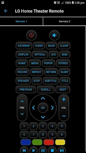 Remote For Home Theater