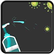 sanitizer game : Virtual Hand sanitizer game  Icon