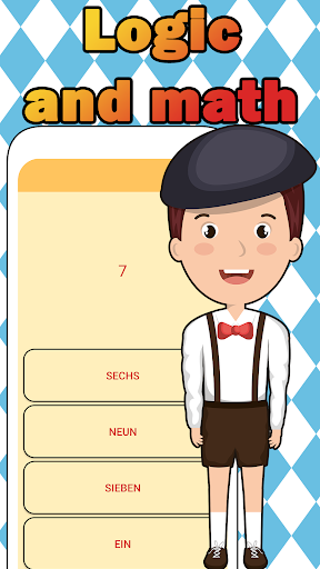 Numbers in German language Screen 3