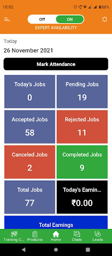 Android application Waaree Expert Partners screenshort