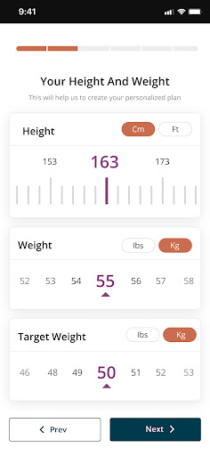 Lowcal Customer Screen 3