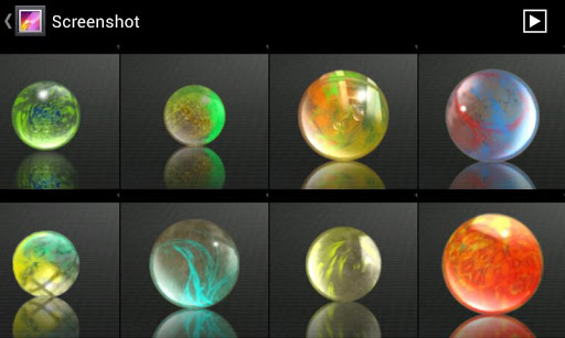 Android application Marbles Live Wallpaper screenshort