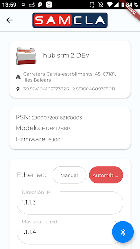 Samcla Infinite HUB Screen 3