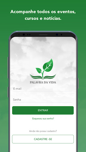 Android application Igreja Palavra da Vida screenshort
