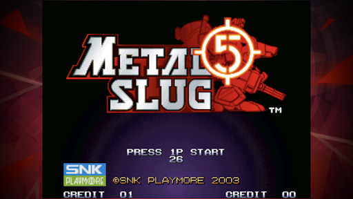 METAL SLUG 5 ACA NEOGEO v1.1.1 APK (Full Unlocked)