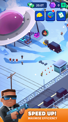 Idle Area 51 v1.8.9 MOD APK (Unlimited Money, Diamonds)