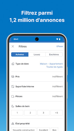 Aperçu de l'application