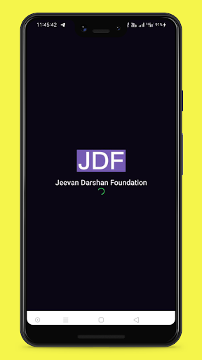 Android application JDF: Jeevan Darshan Foundation screenshort