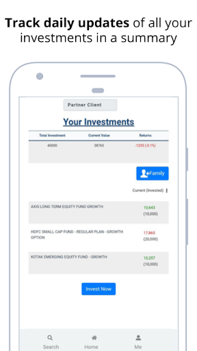 Mutual Fund Partner App