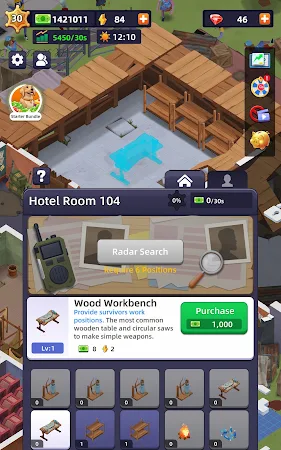 Game screenshot Idle Survivor Fortress Tycoon apk download
