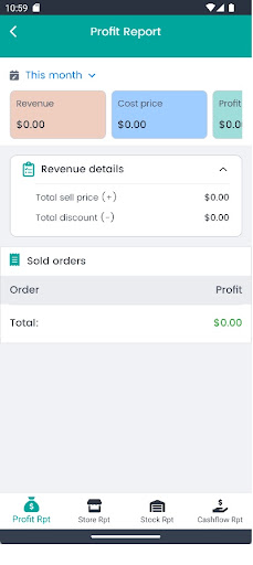 SACC MiniPOS Screen 3