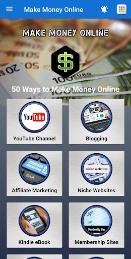 Make Money Online 50 Best Ways Screen 2