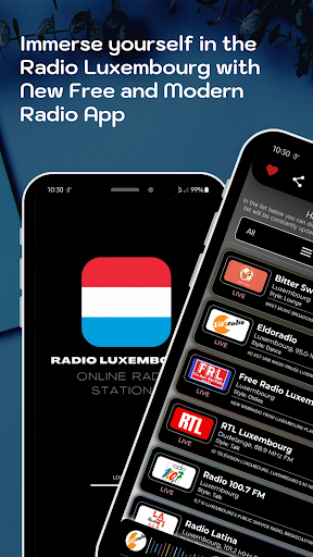 Android application Radio Luxembourg - Online FM screenshort