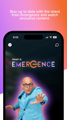 Emergence App Screen 2
