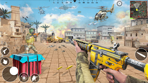 Android application War Zone: Gun Shooting Games screenshort