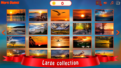 Puzzles for adults sunset Screen 2