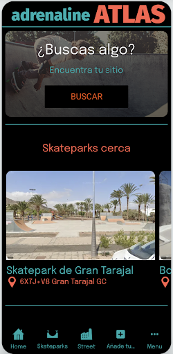 Android application Adrenaline Atlas screenshort