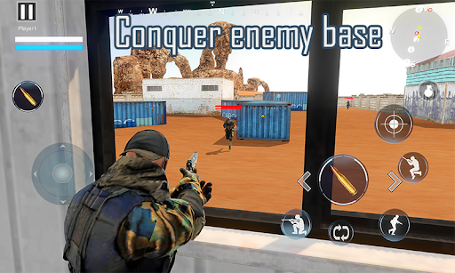 Android application Army Battle Shooting Strike screenshort