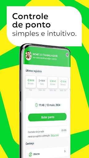 Android application Pontomais - Controle de Ponto screenshort