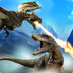 Cover Image of Download Dragon vs Dinosaur Hunter: Dinosaur Games  APK