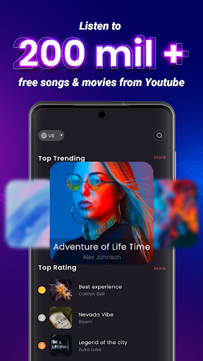 Android application Music Downloader - MP3 Player screenshort